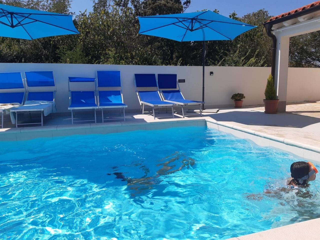 Villa Bianca - Apartment With Private Pool Privlaka (Zadar) Exterior foto